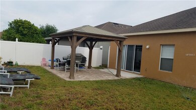 back yard with Gazebo