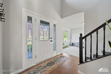 Spacious entry with tile floors!