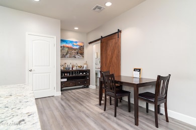 Casual dining area
