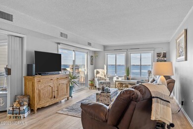 living room with great views