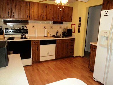 Kitchen. Large, open kitchen and dining room.