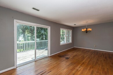 Dining room to deck