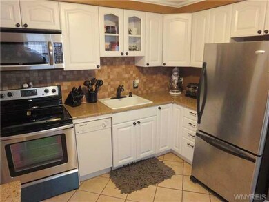 Kitchen. Remodeled kitchen with ceramic tile floor