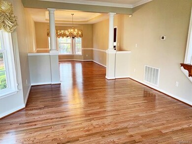 The Formal Living Room is separated from the Forma