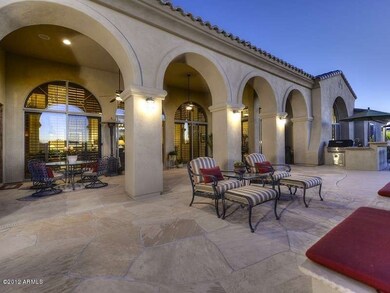 LIGHTED ARCH COVERED PATIO
