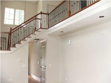 Balcony bridge towards front of home.