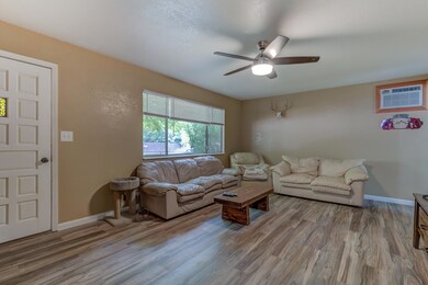 Roomy living area