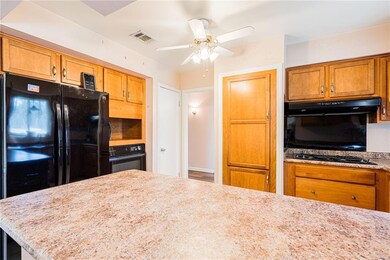 Kitchen with plenty of counter space.