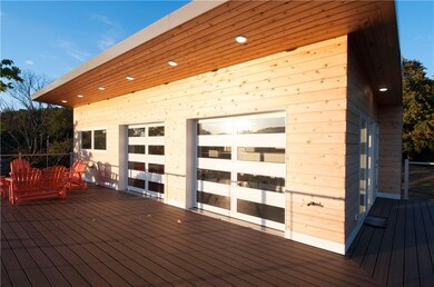 Nope, not a garage...it is your entertainment area