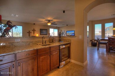 Wet Bar w/drink refrigerator