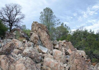 Rock outcroppings.
