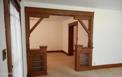 Looking into dining from living room