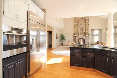 This kitchen is a chef's delight with new  stainle