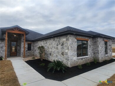 Front of home - flower beds