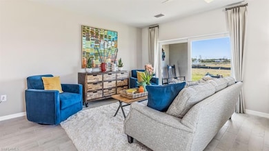 View of living area