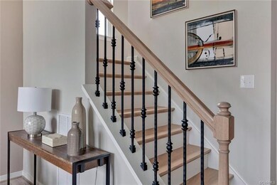 HOME IS NOT BUILT - Photo is of a decorated home f