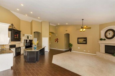 Great room and informal dining space
