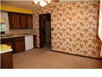 Kitchen with dining space