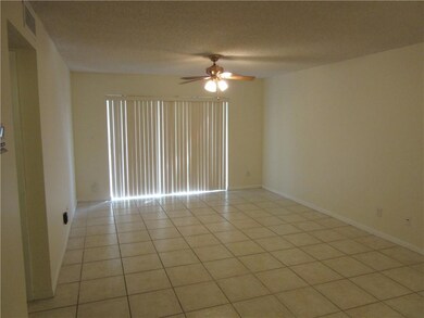 Living room with sliders to patio