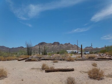 looking north from back