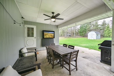Covered Patio-Outdoor TV Mount