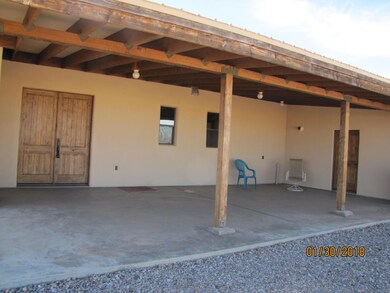 Covered front patio