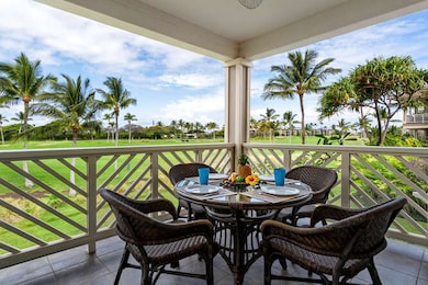 With nearly 200 sq. ft of lanai, sit and watch the fluffy white clouds drift by.