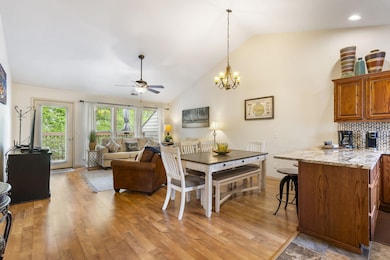 Open Floor Plan with Vaulted Ceilings