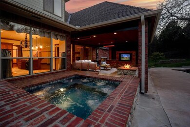Watch TV while relaxing in the spa!
