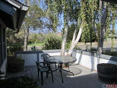 Front patio area