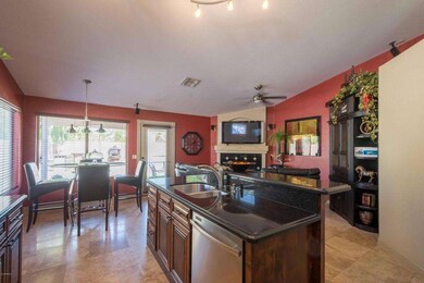 Overview of Kitchen and Family Room