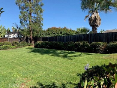 Spacious and private back yard.