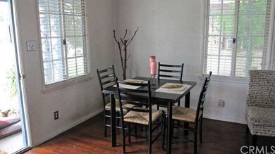 Defined dining area