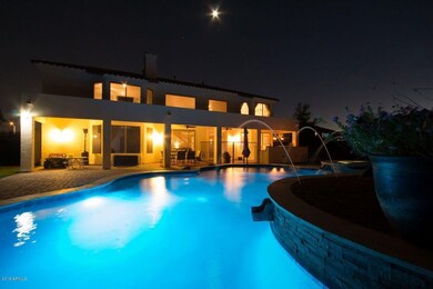 exterior from pool