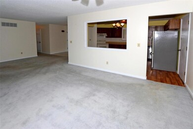 Pass through from kitchen to dinning room.