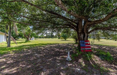 View of yard featuring a shed