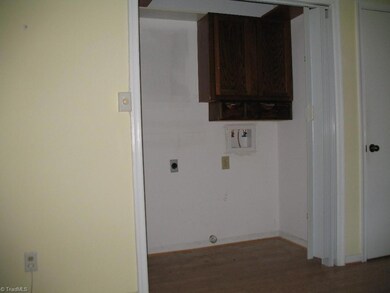 Laundry area.