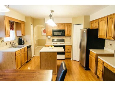 Kitchen. Spacious kitchen with island...