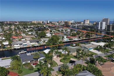 80' on the water, 100' wide canal, 15 minutes or l