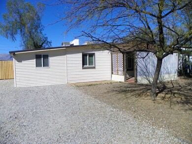 Front of the home from the driveway