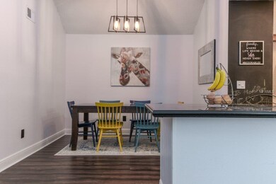 Dining Room open to Kitchen & Living Room