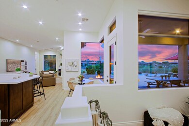 Living Room, Kitchen, Breakfast Nook