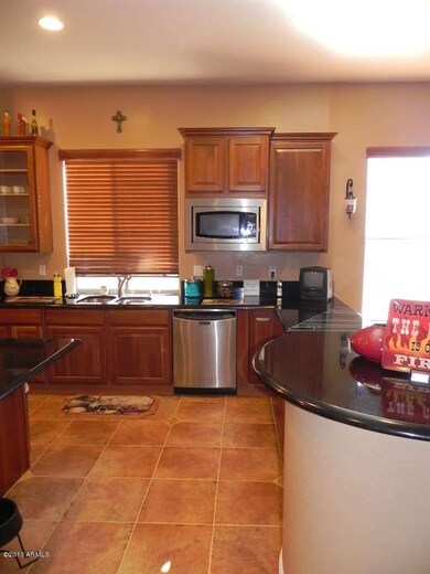 Kitchen w/Wood Blinds