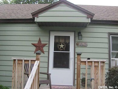 Exterior Front. Enter the newly replaced front por