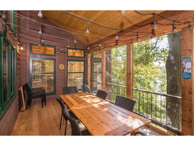 Fabulous lakeside screen porch new in 2016