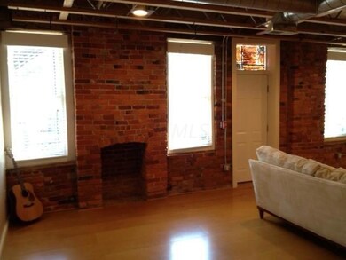 956 N High dining area and fireplace