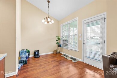 Casual Dining Area with Access to Screened Porch