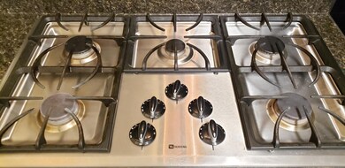 5-Burner Gas Cooktop