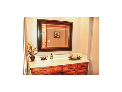 First floor half bath.