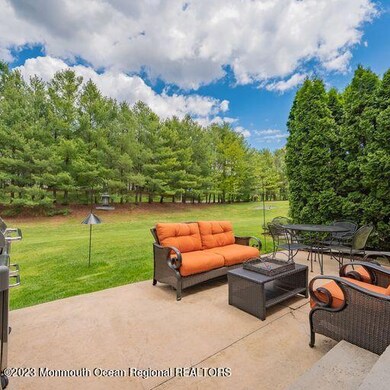 private backyard living